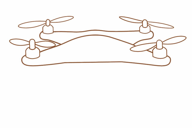 無人機簡筆畫詳細步驟